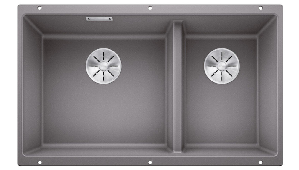 BLANCO zlewozmywak wbudowany montaż blat kuchenny otwór silgranit granit łatwe czyszczenie kamień