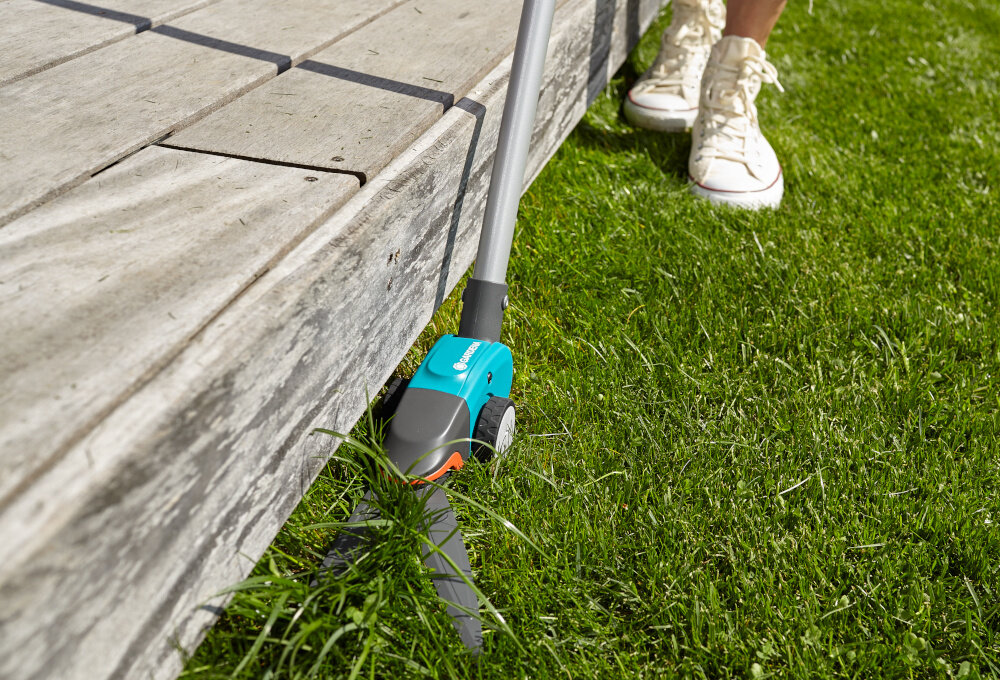 Nożyce do trawy GARDENA 12100-20 wysiegnik wygoda precyzja funkcjonalnosc komfort dokladnosc