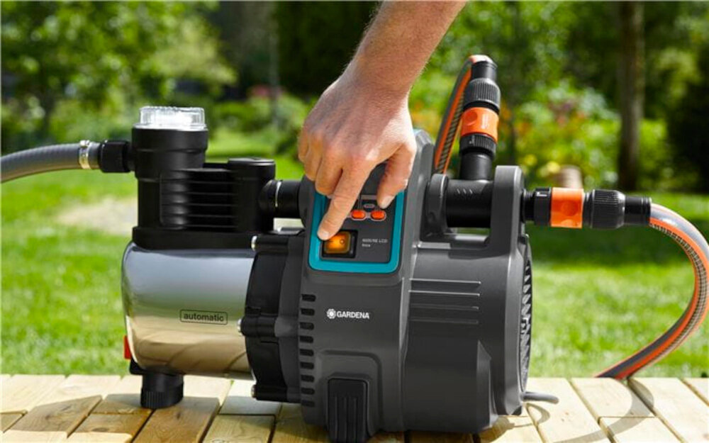 Hydrofor do wody GARDENA Premium 6000-6E 1760-20 elektryczny silnik moc 1300 W