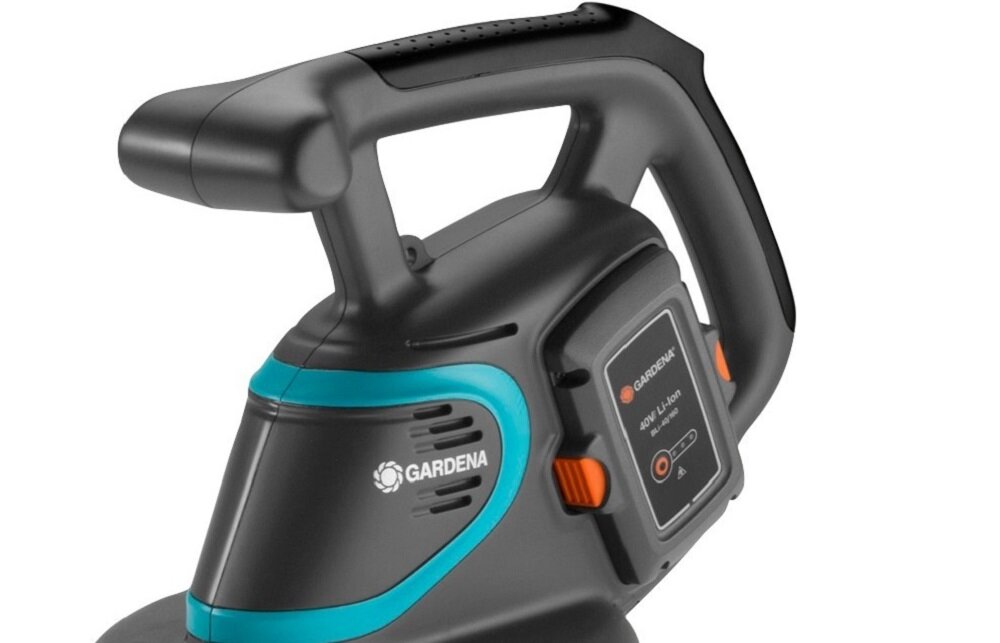 Odkurzacz do liści GARDENA 9338-20 PowerJet akumulatorowy akumulator GARDENA System 40 V 4,2 Ah maksymalne napięcie wyjściowe bez obciążenia 40 V napięcie nominalne 36 V moc wyjściowa bezstopniowo