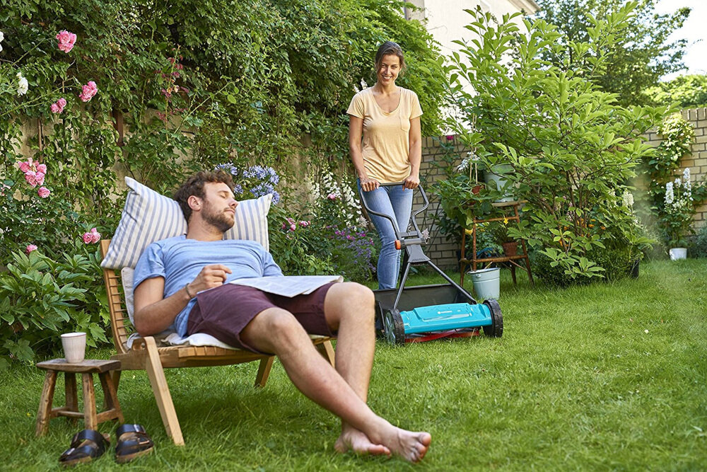 Kosiarka ręczna GARDENA Classic 400 niski poziom hałasu