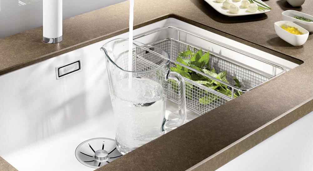 BLANCO zlewozmywak przestrzeń funkcjonalność odsączarka deska