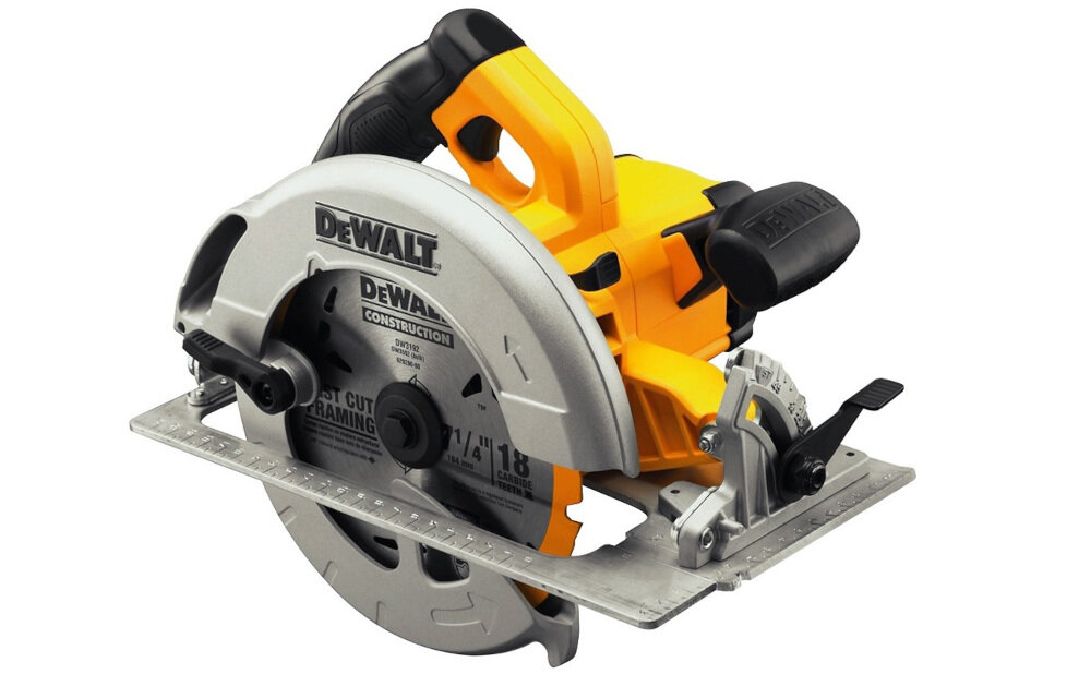 Pilarka tarczowa DEWALT DWE575K dokladnosc precyzja dopraocwanie ustawienia glebokosci do 67mm przeznaczenie uzytkowanie