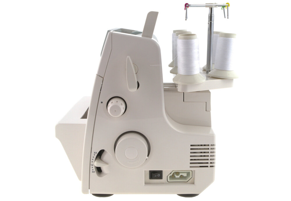 Maszyna do szycia LUCZNIK 820 D-5 Owerlok zmiana naprezenia nici zmiana dlugosci sciegu ustawienia dyferencjalu