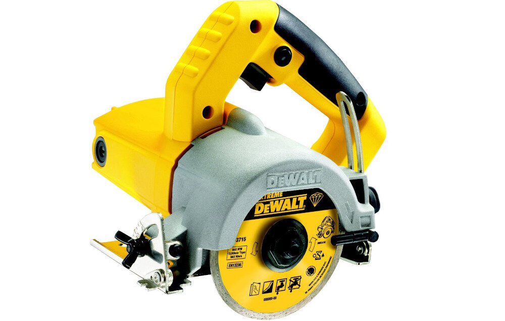 Przecinarka do glazury DEWALT DWC410-QS moc 1300 W Tarcza diamentowa 110 mm mozliwosci uzytkowanie