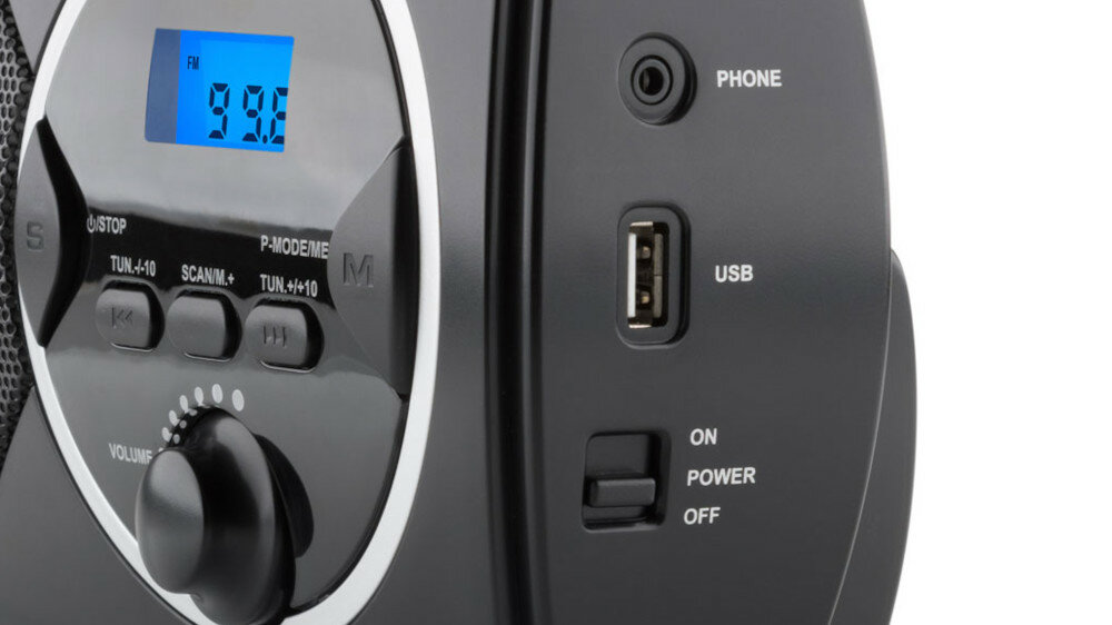 Radio HYUNDAI PR570PLLS - wyjście słuchawkowe