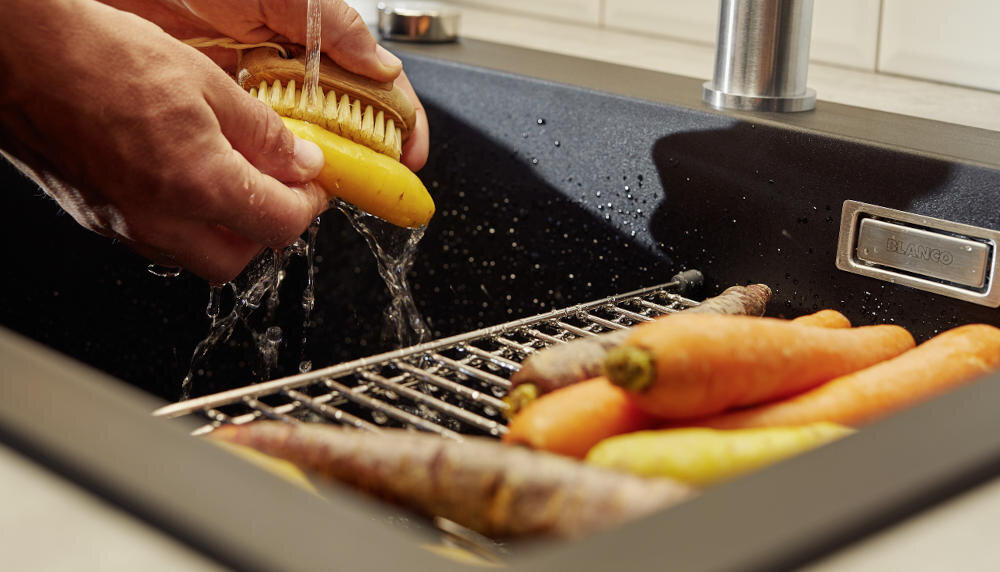 BLANCO zlewozmywak przestrzeń funkcjonalność odsączarka deska