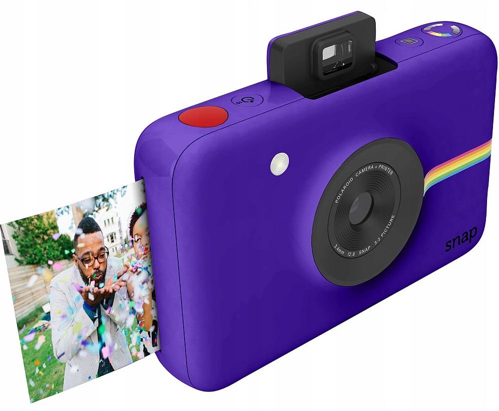 aparat polaroid snap drukowanie naklejki