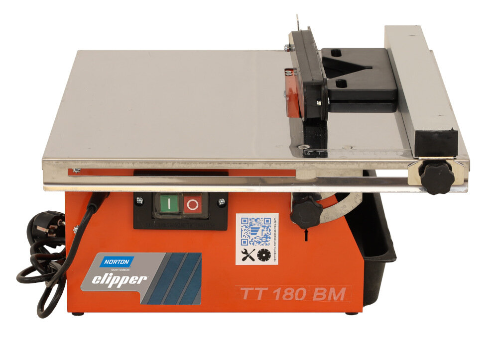 Przecinarka do glazury NORTON CLIPPER TT 180 BM 70184625699 wysokiej klasy przecinania stolikowa do przecinania glazury do profesjonalnych i amatorskich prac remontowych funkcjonalny sprzęt precyzja niezawodność