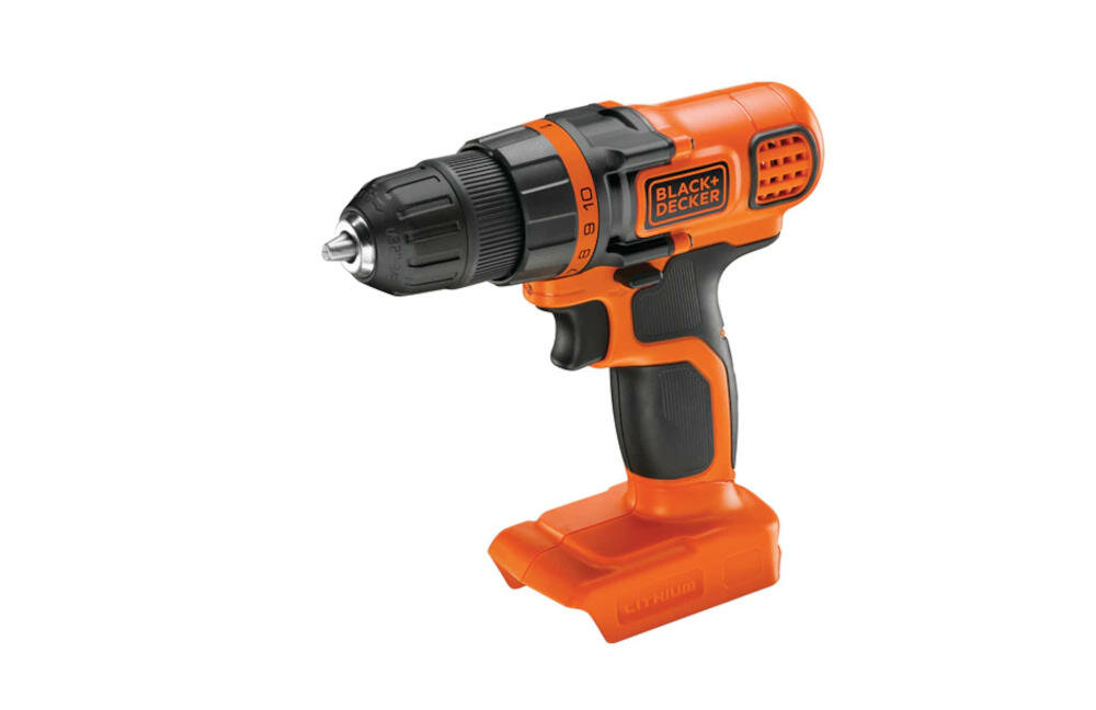 BLACK-DECKER-BDCDD18N-XJ wiertarko-wkrętarka narzędzie wiercenie wkręcanie majsterkowicz dom ogród ergonomiczny kształt miękki uchwyt łatwa praca