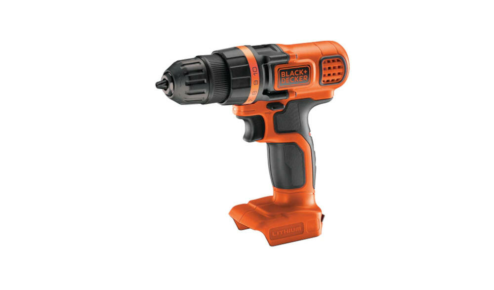 BLACK-DECKER-BDCDD18N-XJ wiertarko-wkrętarka uchwyt antypoślizgowy komfort zmienna prędkość kontrola praca moment obrotowy wkręcanie system wsuwany akumulator