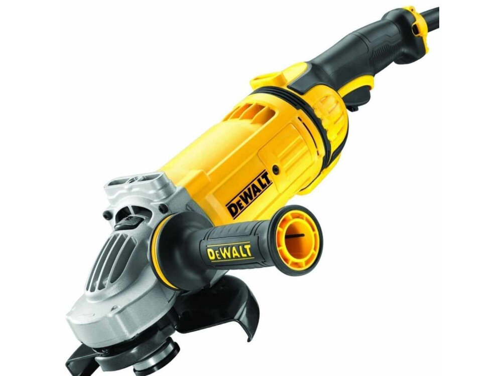 Szlifierka kątowa DEWALT DWE4557 prędkość obrotowa do 8500 obr/min komfort pracy stabilna i bezpieczna obsługa