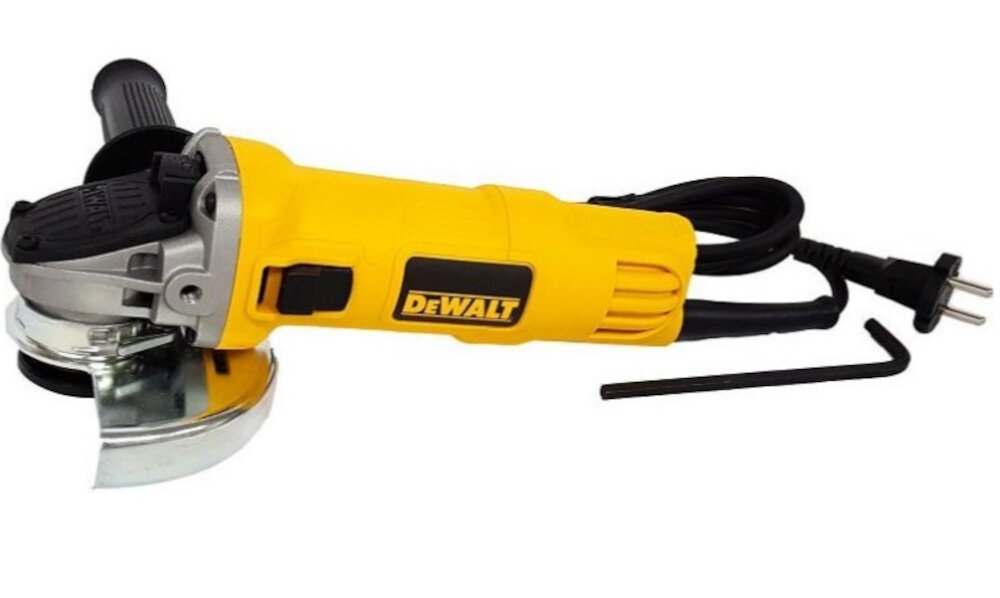 Szlifierka katowa DEWALT DWE4057 zabezpieczenie trwalosc silnika samoodlaczajace sie szczotki zabezpieczaja silnik