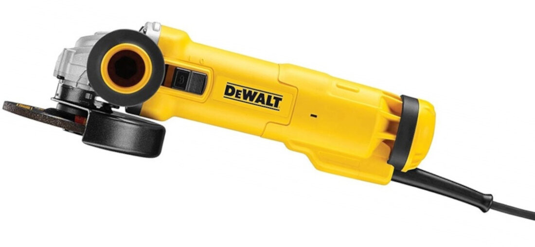 Szlifierka katowa DEWALT DWE4237 zabezpieczenie trwalosc silnika samoodlaczajace sie szczotki zabezpieczaja silnik