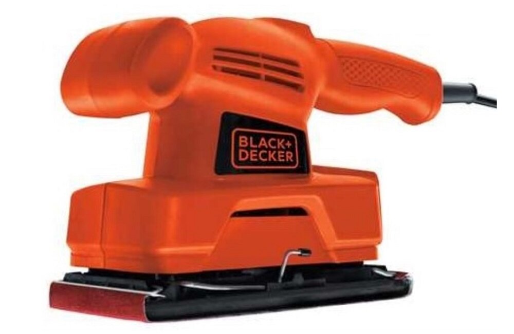 Szlifierka oscylacyjna BLACK DECKER KA300 Wielostronność zastosowań