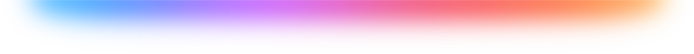 Obraz przedstawia gradient kolorów przechodzący od niebieskiego, przez fioletowy i różowy, do pomarańczowego.