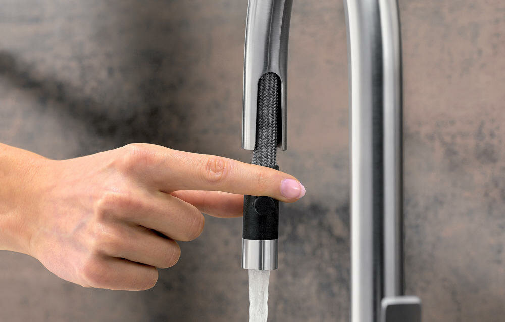 BLANCO Candor-S 523121 wygląd bateria funkcjonalność czyszczenie ruchoma wylewka