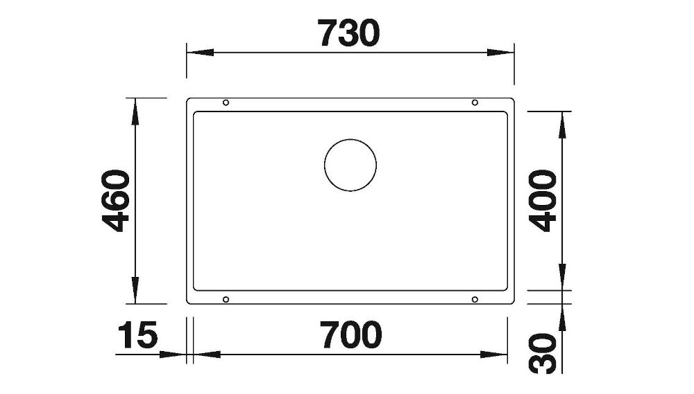 BLANCO zlewozmywak wymiary głębokość