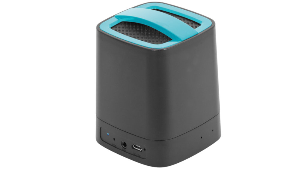 Głośnik Mobilny TREVI XP 72 Czarno-Niebieski - Złącza