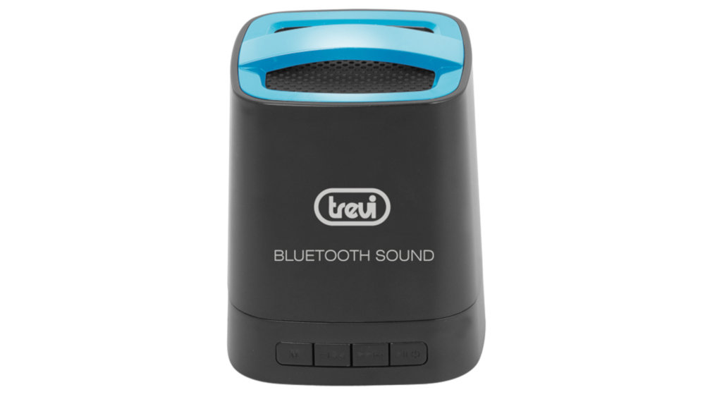 Głośnik Mobilny TREVI XP 72 Czarno-Niebieski - Zestaw Głośnomówiący