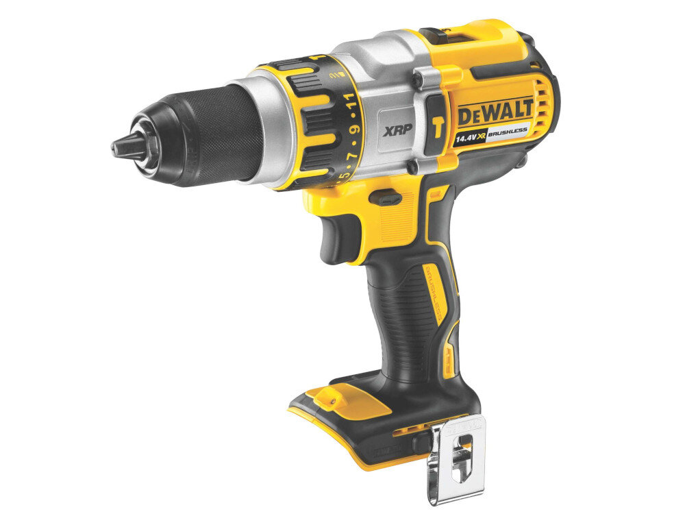 Wiertarko-wkrętarka DEWALT XR DCD937M2 świetne parametry techniczne solidne niezawodne do pracy w drewnie stali i murze funkcja udaru