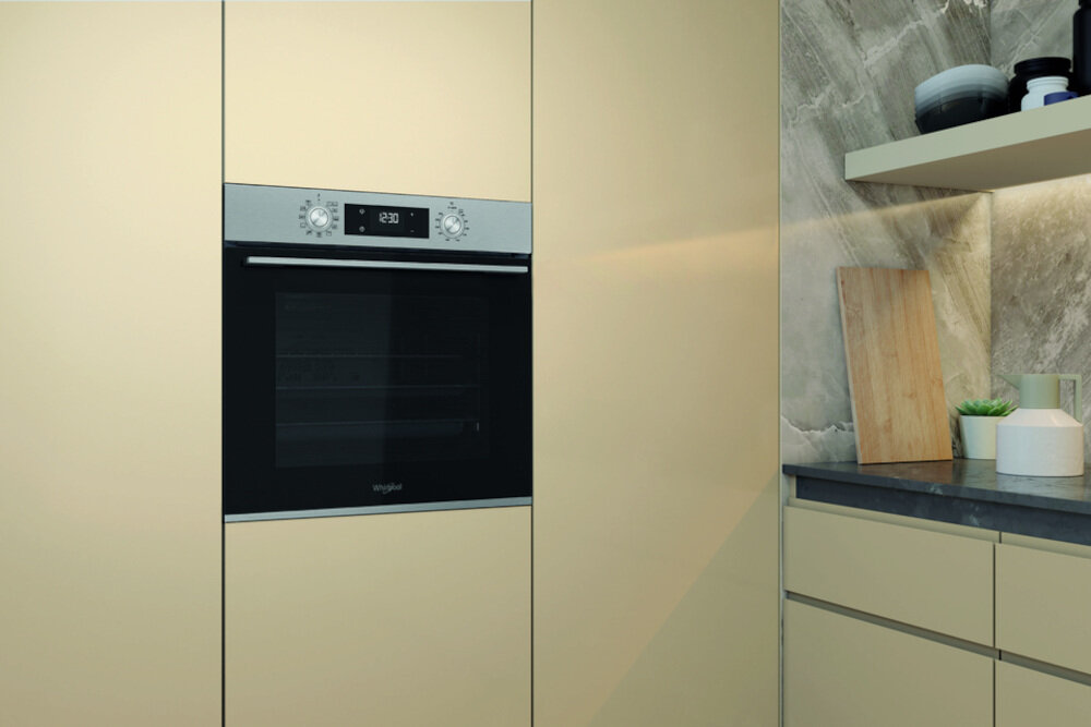 Piekarnik WHIRLPOOL OMK58CU1SX Elektryczny Inox A+ Termoobieg