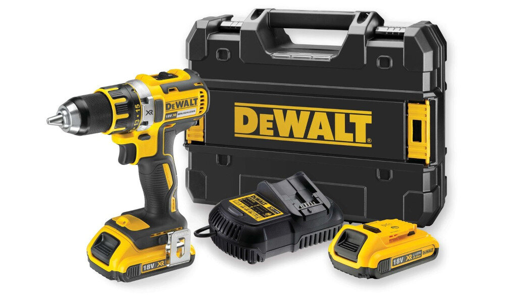 Wiertarko-wkretarka DEWALT DCD790D2 wyposazenie zestaw akcesoria komplet