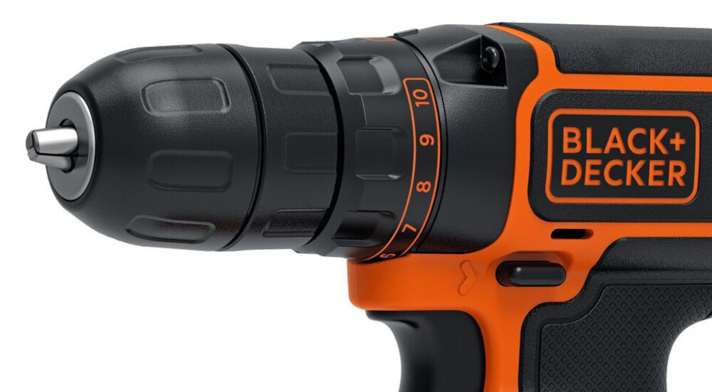 Wiertarko-wkrętarka BLACK&DECKER BDCDC18K szybkozaciskowy uchwyt wiertarski 10 mm