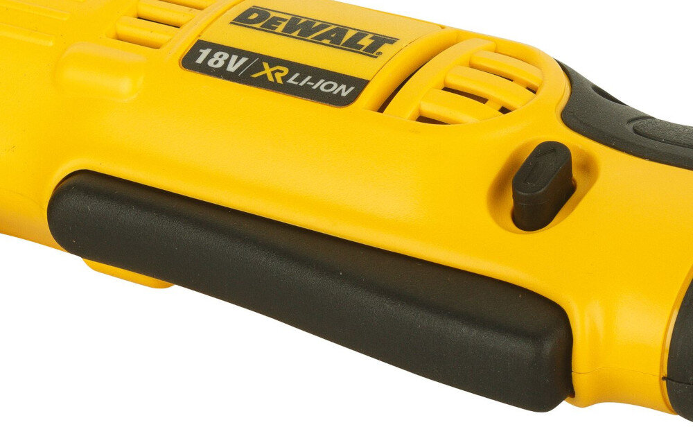 Wiertarko-wkrętarka DEWALT DCD740N zmienny kierunek obrotów duży przełącznik