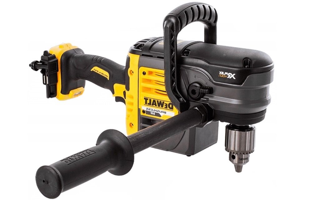Wiertarka katowa DEWALT DCD460T2 technologia antyrotacyjna bezpieczenstwo
