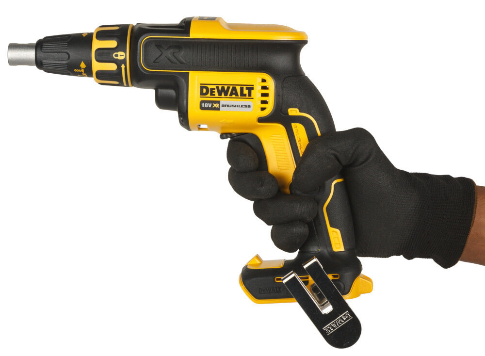 Wkrętarka DEWALT DCF620N-XJ waga 1,08 kg latwe manewrowanie solidna obudowa ergonomiczna konstrukcja antyposlizgowe tworzywo