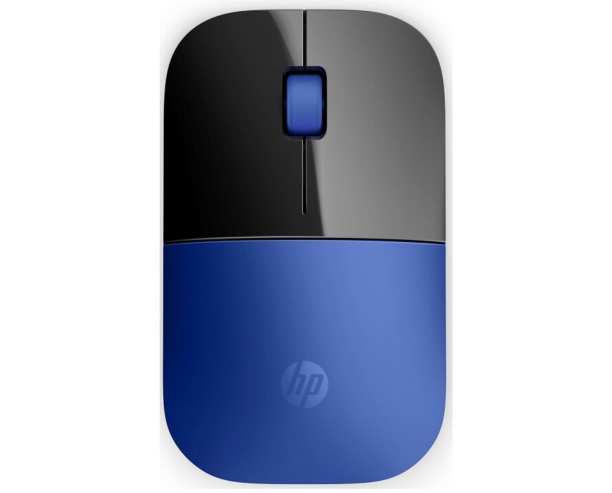 Mysz HP Z3700 Złoty - wygląd ogólny ergonomiczny kształt wygodna praca