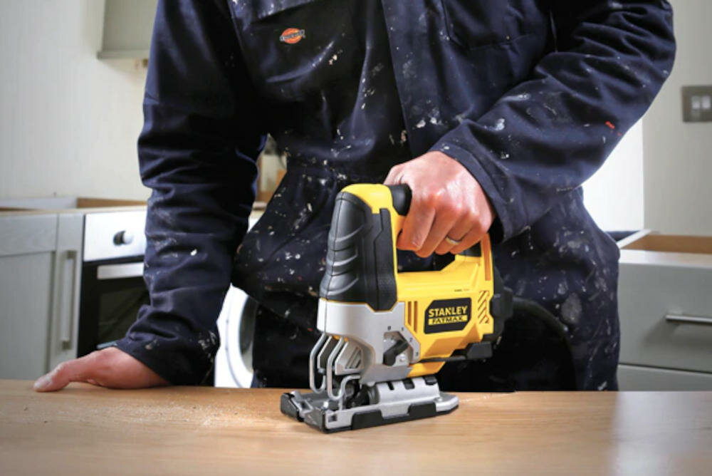 STANLEY-FME340K bezkluczykowe mocowanie brzeszczot wydmuch powietrze widoczna linia