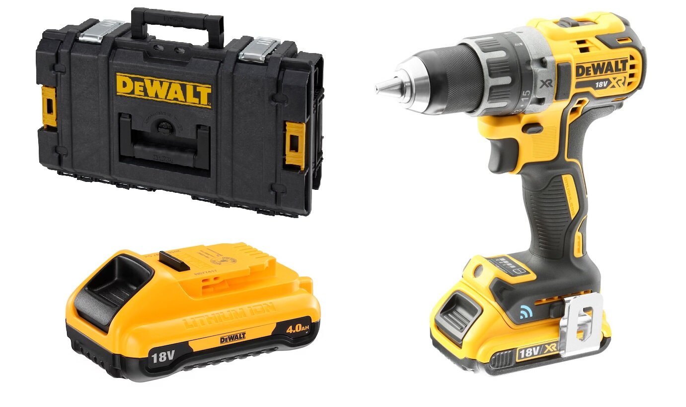 Wiertarko-wkrętarka DEWALT DCD792NT w zestawie akumulator zaczep do paska walizka instrukcja obsługi w języku polskim karta gwarancyjna