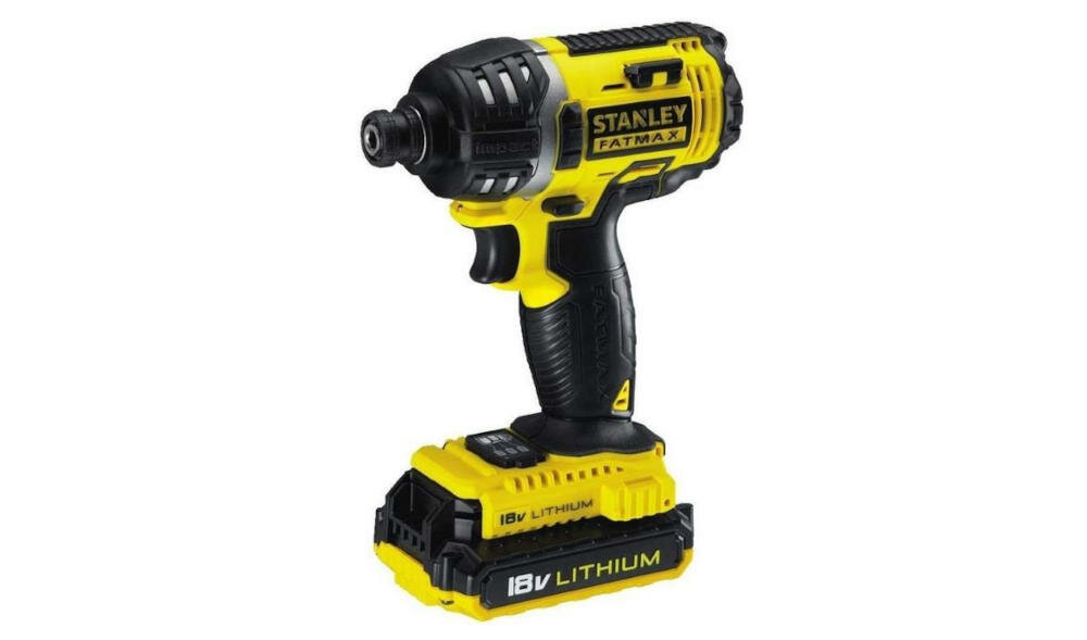 STANLEY-FMC645D2 zakrętarka udarowa uchwyt bezkluczykowy wymiana akcesoria odprowadzanie ciepło silnik kompaktowa lekka konstrukcja dioda led ergonomiczna rękojeść ogumowana chwyt praca stalowy zaczep pasek uchwyty magnetyczne