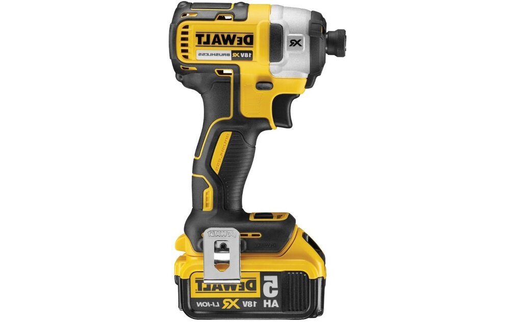 Zakretarka DEWALT DCF887P2 funkcjonalna trzy diody LED szczesciokatny uchwyt bitowy 6.35mm szybkie mocowanie koncowe