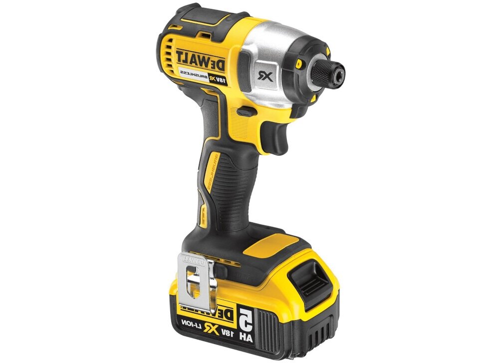 Zestaw Combo DEWALT DCK276P2 lekkie kompaktowe wygoda komfort pierscien swietlny z trzema dioda LED