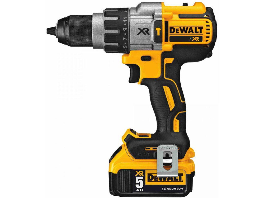 Zestaw DEWALT Combo XR DCK276P3 trwałe metalowe koła zębate przekladnia o trzech biegach funkcja udaru praca w drewnie do 55 mm w metalu do 15 mm w betonie do 16 mm