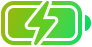 Logo sklepu media expert na tle gradientu przechodzącego od zieleni do żółci.