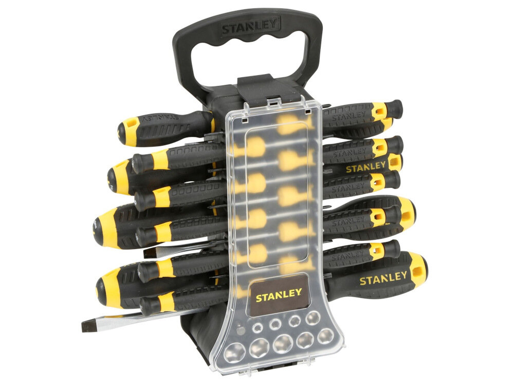 Zestaw wkrętaków STANLEY STHT0-70886 49 elementów zestaw bity wkrętaki plaskie Phillips Torx adapter nassdki torba