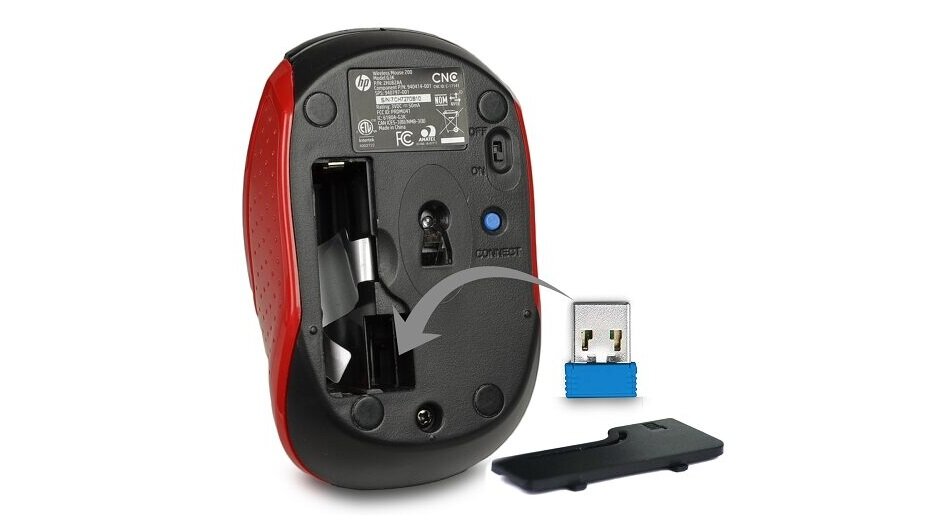 Mysz HP 200 1000 DPI