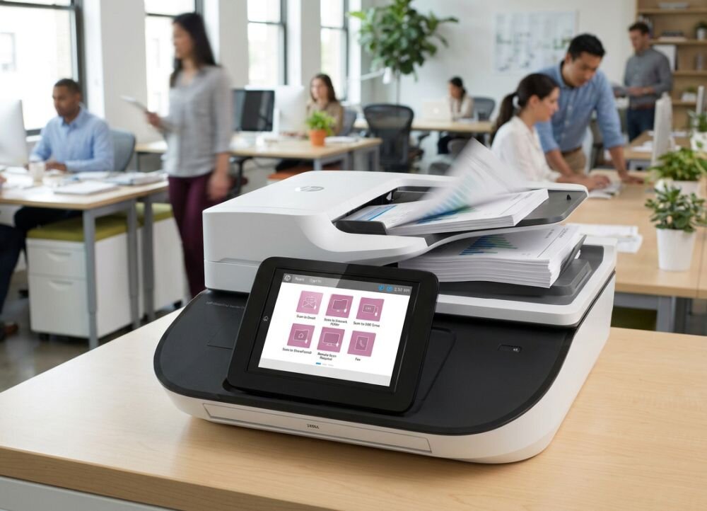 Skaner HP Digital Sender Flow 8500 fn2.