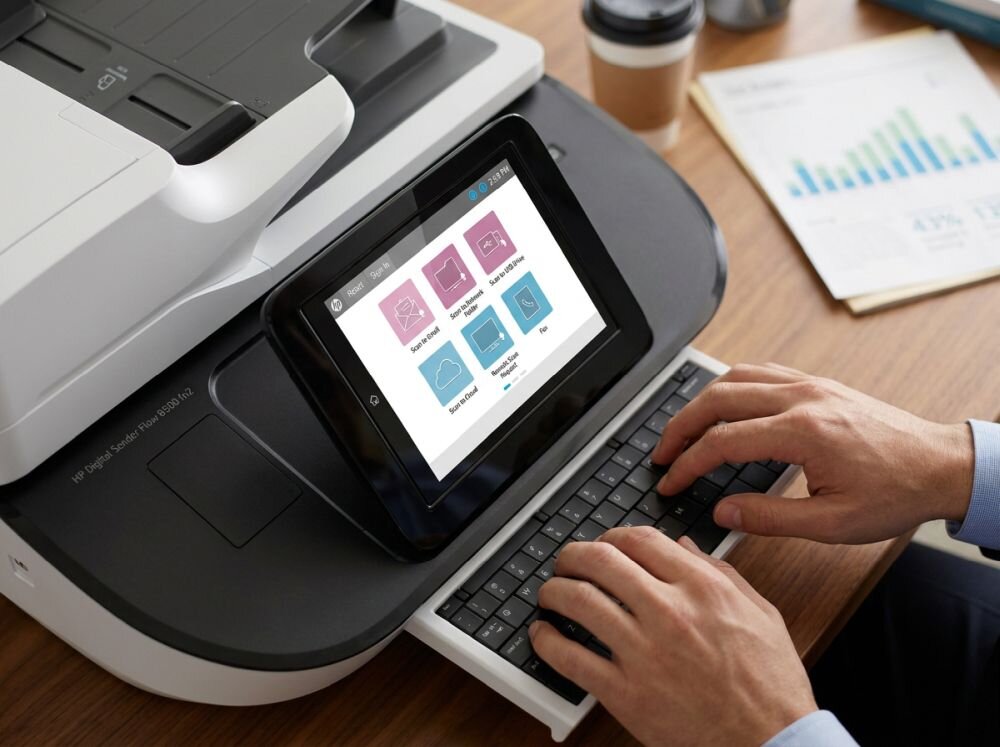 Skaner HP Digital Sender Flow 8500 fn2.