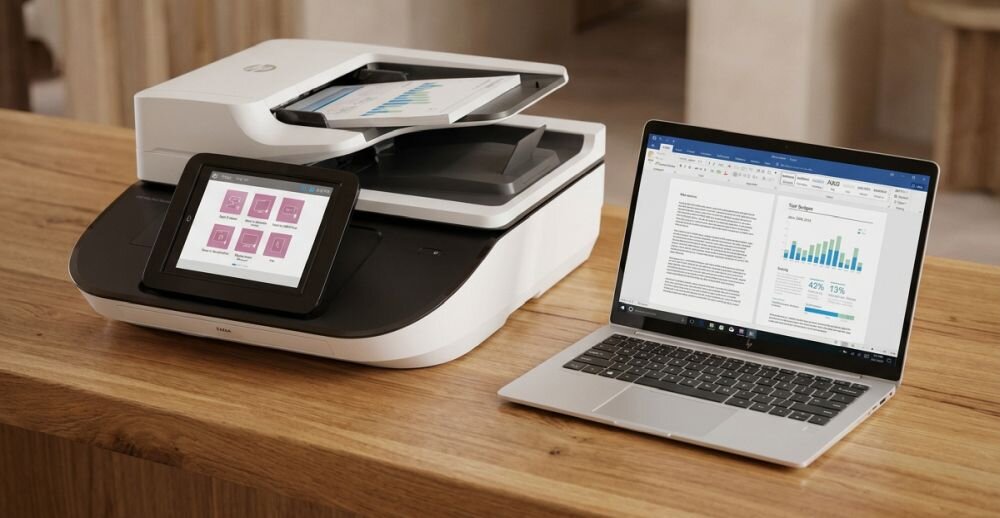 Skaner HP Digital Sender Flow 8500 fn2.