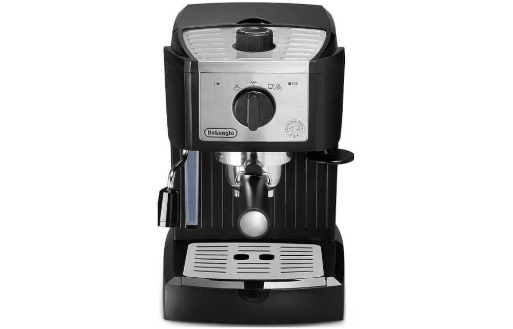 Ekspres DELONGHI EC157 Czarny wyposazenie System Cappuccino saszetka ESE