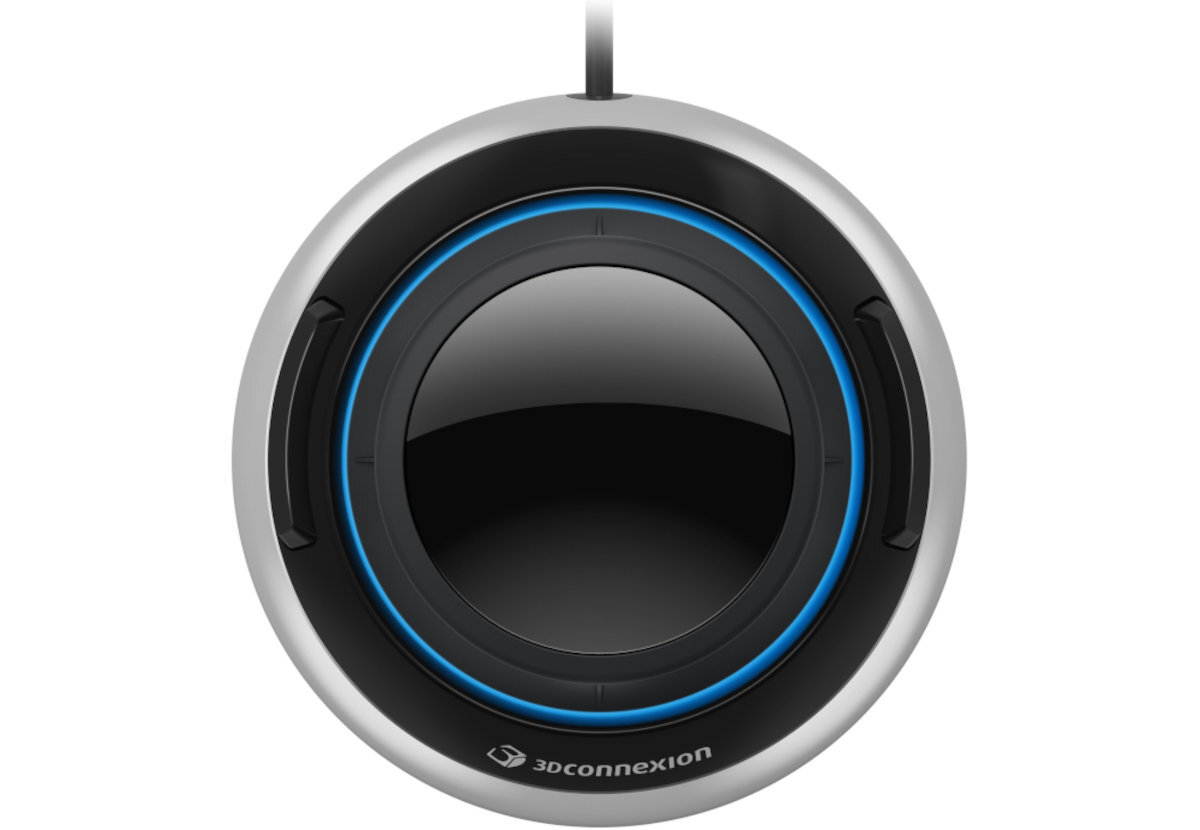 MYSZ 3DCONNEXION SPACEMOUSE COMPACT idealnie doprecyzowana konstrukcja wyposazenie