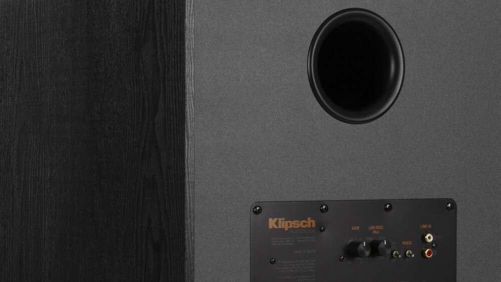 Subwoofer KLIPSCH R-120SW - funkcjonalność