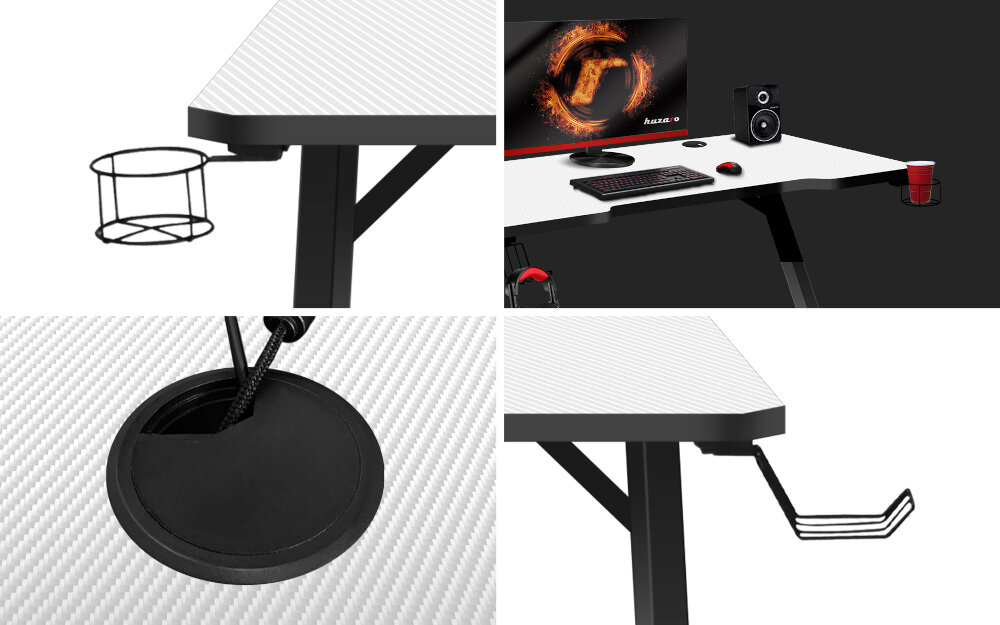 Biurko HUZARO Hero 2.5 mebel wow praktyczny gamingowy design