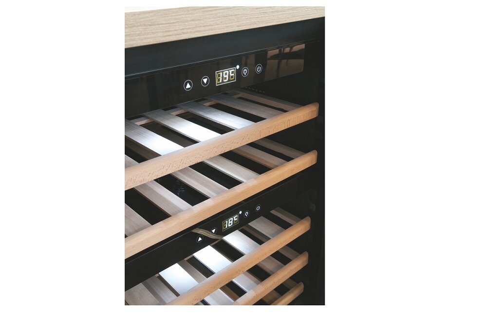 Chłodziarka do wina BERG BRGSW40L DREWNIANE PÓŁKI NA BUTELKI 