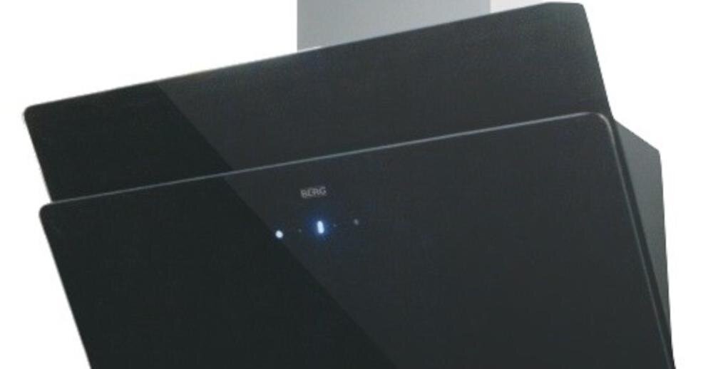 BERG Level 60 CV60BK/B okap wysoka wydajność cicha praca pochłanianie opary gotowanie komfortowa cisza